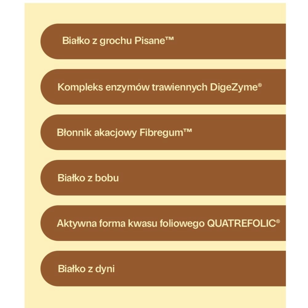 Białko roślinne w proszku MultiProtein Vegan Choco Bar | One Answer