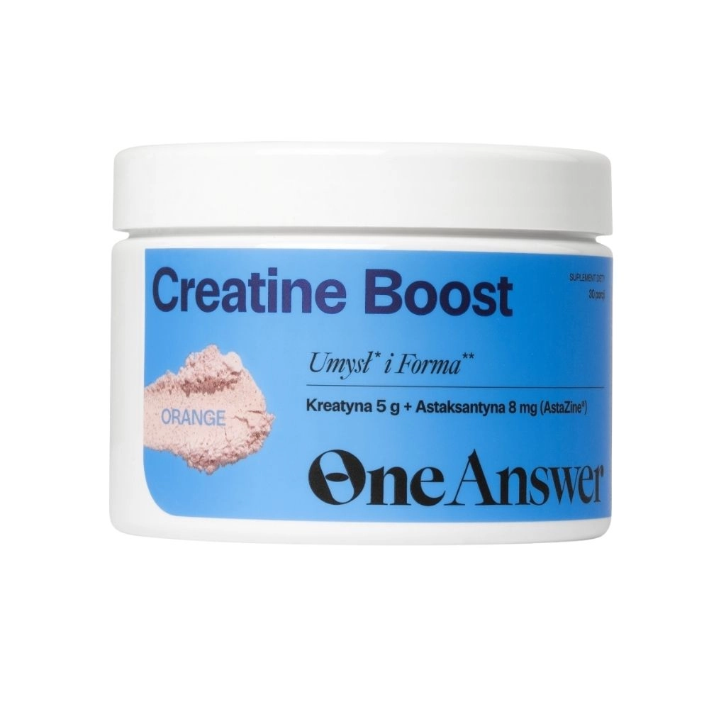 Keratyna o smaku pomarańczowym Creatine Boost | One Answer