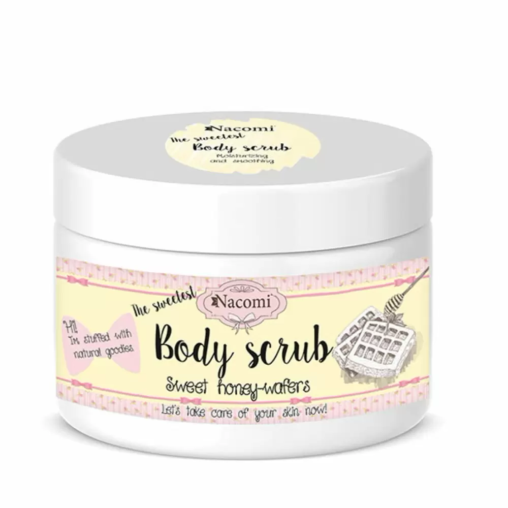 Peeling do ciała - Miodowe Gofry | Nacomi