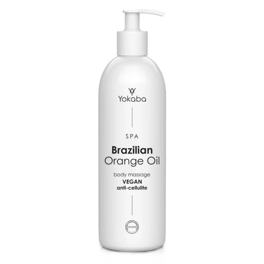 Olejek do masażu ciała antycellulitowy pomarańczowy Brazillian Orange Oil | Yokaba