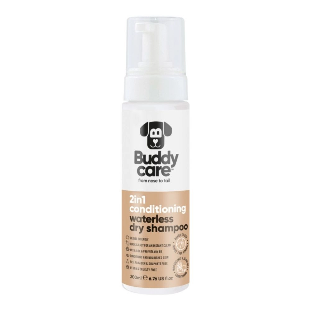 Suchy szampon i odżywka dla psa 2w1 | Buddy Care