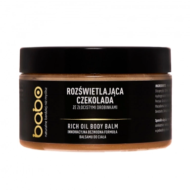 Balsam do ciała z drobinkami rozświetlającymi | babo