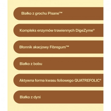 Białko roślinne w proszku MultiProtein Vegan Vanilla Bourbon | One Answer