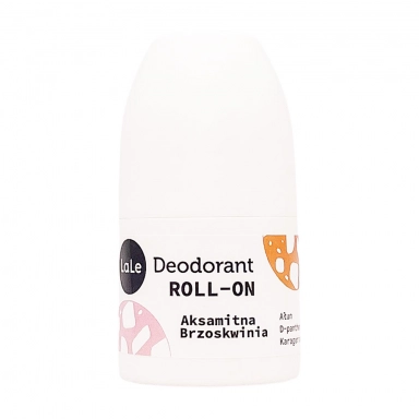 Dezodorant roll - on Aksamitna Brzoskwinia | La-Le