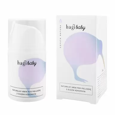 Naturalny krem pod pieluszkę z olejem konopnym | Hagi Cosmetics