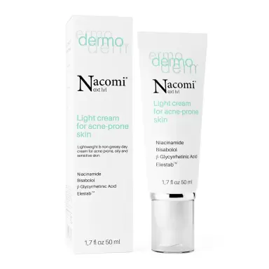 Krem lekki do cery trądzikowej | Nacomi