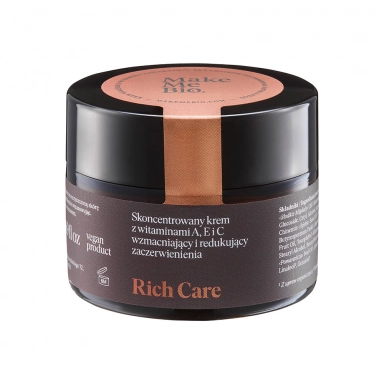 Krem skoncentrowany z witaminami A, E i C Rich Care | Make Me Bio