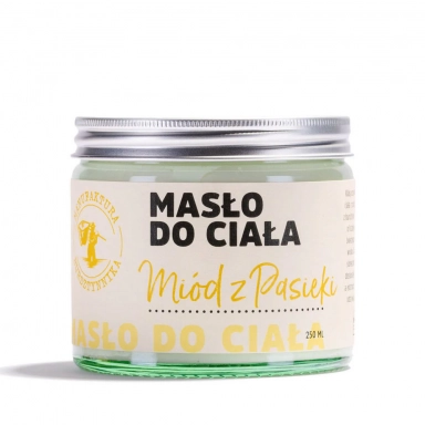 Masło do ciała Miód z Pasieki | Manufaktura Bursztynnika