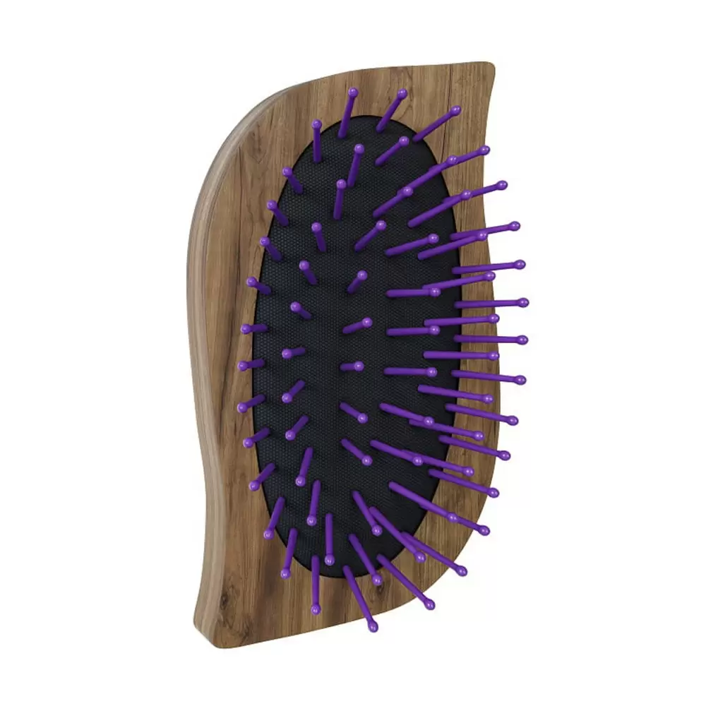 Mini szczotka drewniana do włosów TRAVEL HAIR BRUSH | Anwen