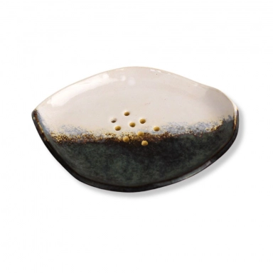 Mydelniczka Ceramiczna - granat i beż | Senua