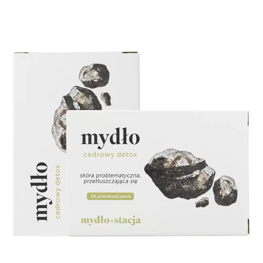 Mydło naturalne Cedrowy Detoks | Mydło Stacja