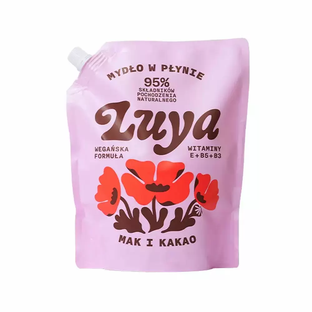 Mydło w płynie Mak z Kakao LUYA | Luya