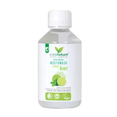 Naturalny płyn do płukania ust - limonka-mięta | Cosnature