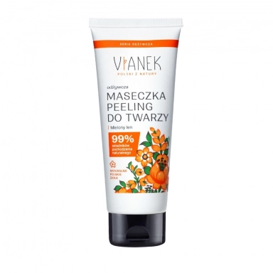 Odżywcza maseczka i peeling do twarzy 2w1 | Vianek