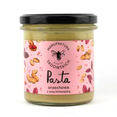 Pasta orzechowa z solą himalajską | Pasieki Rodziny Sadowskich