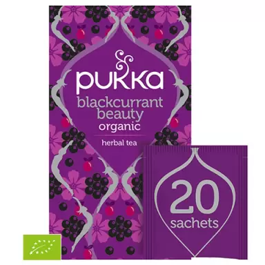 Herbata Blackcurrant Beauty BIO | Pukka