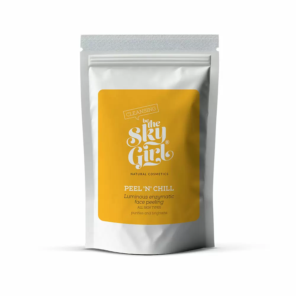 Rozświetlający enzymatyczny peeling do twarzy PEEL 'N' CHILL | Be The Sky Girl