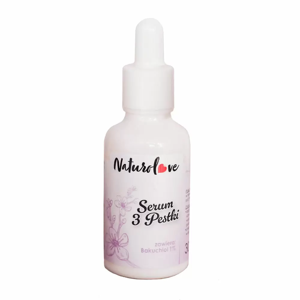 Serum 3 Pestki z bakuchiolem 1% | Naturolove