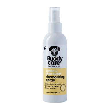 Spray dezodorujący dla psów - Wanilia i Masło shea | Buddy Care