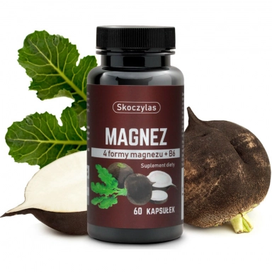 Suplement diety - Magnez 4 formy, witamina B6, czarna rzepa | Marek Skoczylas