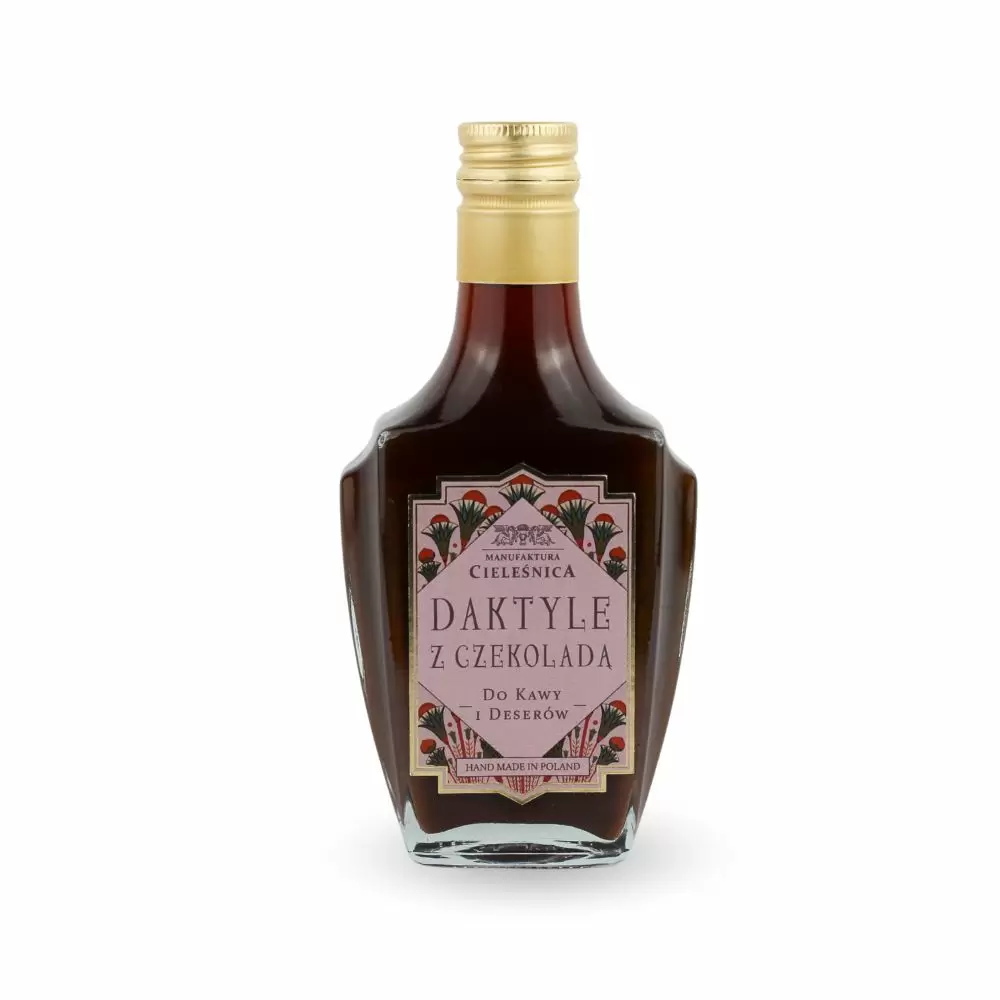 Syrop do kawy - Daktylowy z Czekoladą | Manufaktura Cieleśnica